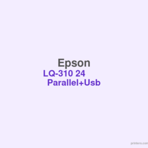 Epson LQ-310 24針 點陣式打印機
Parallel+Usb - 香港原裝行貨 Printers.com.hk