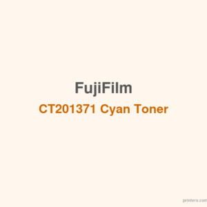 Fuji Xerox FujiFilm CT201371 Cyan Toner - 香港原裝行貨 Printers.com.hk