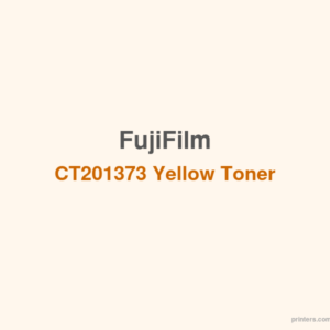 Fuji Xerox FujiFilm CT201373 Yellow Toner - 香港原裝行貨 Printers.com.hk