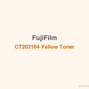 Fuji Xerox FujiFilm CT203164 Yellow Toner Cartridge - 香港原裝行貨 Printers.com.hk