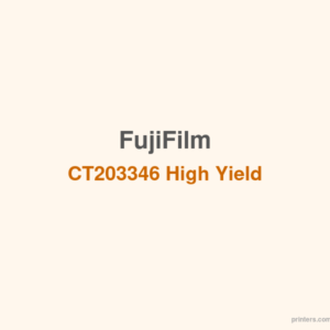 Fuji Xerox FujiFilm CT203346 High Yield Black Toner - 香港原裝行貨 Printers.com.hk