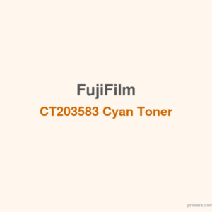 Fuji Xerox FujiFilm CT203583 Cyan Toner - 香港原裝行貨 Printers.com.hk