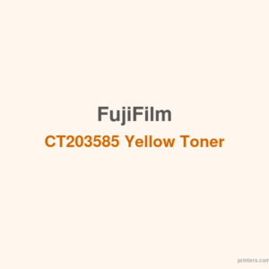 Fuji Xerox FujiFilm CT203585 Yellow Toner - 香港原裝行貨 Printers.com.hk
