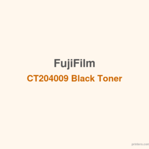 Fuji Xerox FujiFilm CT204009 Black Toner - 香港原裝行貨 Printers.com.hk
