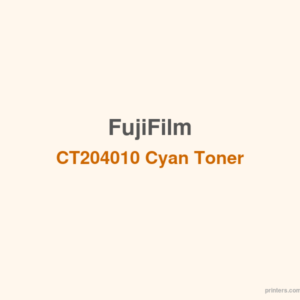Fuji Xerox FujiFilm CT204010 Cyan Toner - 香港原裝行貨 Printers.com.hk