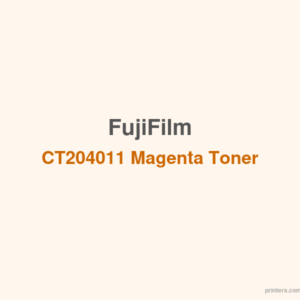Fuji Xerox FujiFilm CT204011 Magenta Toner - 香港原裝行貨 Printers.com.hk