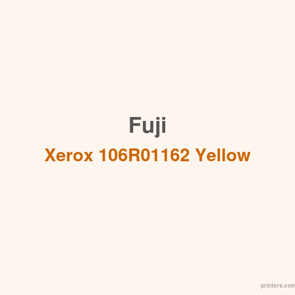 Fuji Xerox 106R01162 Yellow Toner - 香港原裝行貨 Printers.com.hk