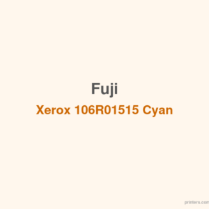Fuji Xerox 106R01515 Cyan Toner Cartridge - 香港原裝行貨 Printers.com.hk