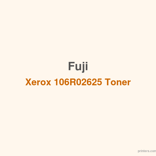 Fuji Xerox 106R02625 Toner Cartridge - 香港原裝行貨 Printers.com.hk