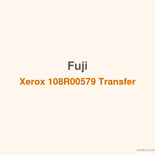 Fuji Xerox 108R00579 Transfer Roller - 香港原裝行貨 Printers.com.hk
