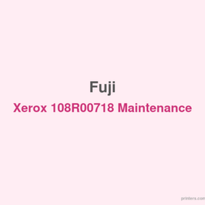 Fuji Xerox 108R00718 Maintenance Kit - 香港原裝行貨 Printers.com.hk