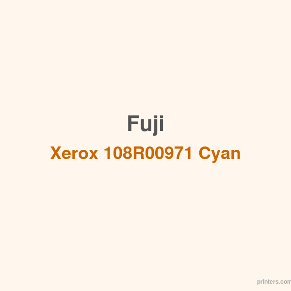 Fuji Xerox 108R00971 Cyan Imaging Unit - 香港原裝行貨 Printers.com.hk