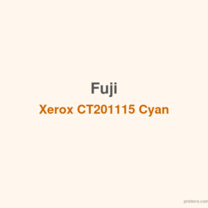 Fuji Xerox CT201115 Cyan Toner - 香港原裝行貨 Printers.com.hk