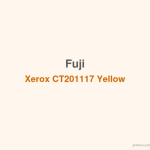Fuji Xerox CT201117 Yellow Toner - 香港原裝行貨 Printers.com.hk