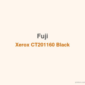 Fuji Xerox CT201160 Black Toner Cartridge - 香港原裝行貨 Printers.com.hk