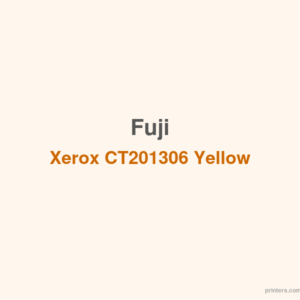 Fuji Xerox CT201306 Yellow Toner - 香港原裝行貨 Printers.com.hk