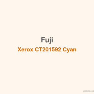Fuji Xerox CT201592 Cyan High Capacity Toner - 香港原裝行貨 Printers.com.hk