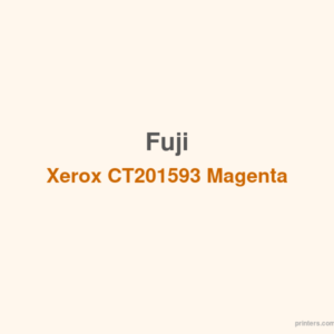 Fuji Xerox CT201593 Magenta High Capacity Toner - 香港原裝行貨 Printers.com.hk