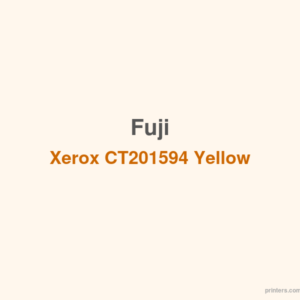 Fuji Xerox CT201594 Yellow High Capacity Toner - 香港原裝行貨 Printers.com.hk