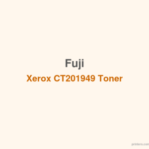 Fuji Xerox CT201949 Toner Cartridge - 香港原裝行貨 Printers.com.hk