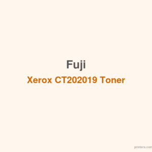 Fuji Xerox CT202019 Toner Cartridge (C) - 香港原裝行貨 Printers.com.hk