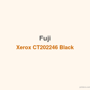Fuji Xerox CT202246 Black toner cartridge - 香港原裝行貨 Printers.com.hk