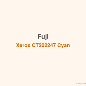 Fuji Xerox CT202247 Cyan toner cartridge - 香港原裝行貨 Printers.com.hk