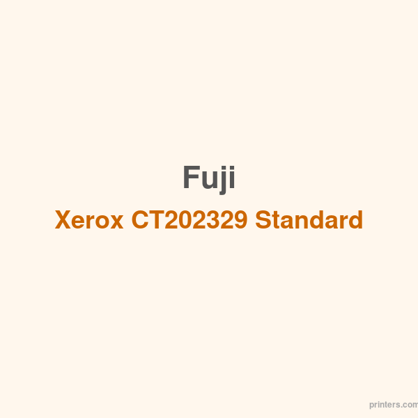 Fuji Xerox CT202329 Standard Capacity Toner Cartridge - 香港原裝行貨 Printers.com.hk