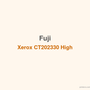 Fuji Xerox CT202330 High Capacity Toner Cartridge - 香港原裝行貨 Printers.com.hk