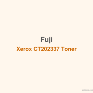 Fuji Xerox CT202337 Toner Cartridge (30K pages) - 香港原裝行貨 Printers.com.hk
