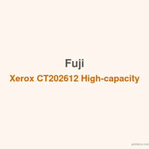 Fuji Xerox CT202612 High-capacity Magenta toner - 香港原裝行貨 Printers.com.hk