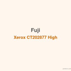 Fuji Xerox CT202877 High Capacity Toner Cartridge (3000 pages) - 香港原裝行貨 Printers.com.hk
