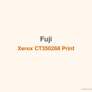 Fuji Xerox CT350268 Print Cartridge - 香港原裝行貨 Printers.com.hk