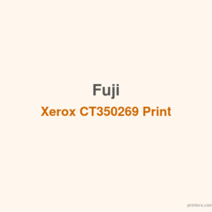 Fuji Xerox CT350269 Print Cartridge - 香港原裝行貨 Printers.com.hk
