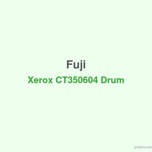 Fuji Xerox CT350604 Drum - 香港原裝行貨 Printers.com.hk