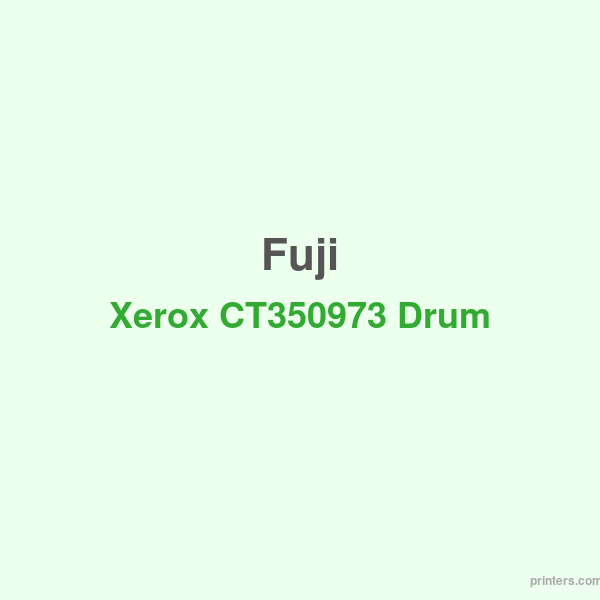 Fuji Xerox CT350973 Drum Cartridge - 香港原裝行貨 Printers.com.hk