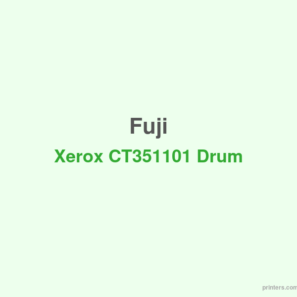 Fuji Xerox CT351101 Drum Cartridge (C) - 香港原裝行貨 Printers.com.hk