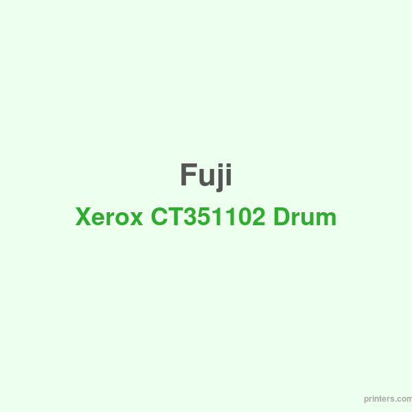 Fuji Xerox CT351102 Drum Cartridge (M) - 香港原裝行貨 Printers.com.hk