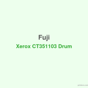 Fuji Xerox CT351103 Drum Cartridge (Y) - 香港原裝行貨 Printers.com.hk
