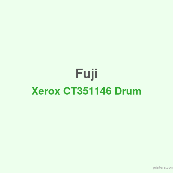 Fuji Xerox CT351146 Drum Cartridge (C) - 香港原裝行貨 Printers.com.hk
