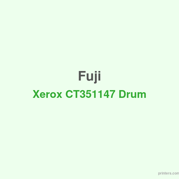 Fuji Xerox CT351147 Drum Cartridge (M) - 香港原裝行貨 Printers.com.hk