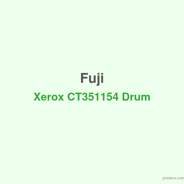 Fuji Xerox CT351154 Drum Cartridge (C) - 香港原裝行貨 Printers.com.hk