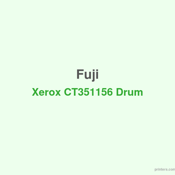 Fuji Xerox CT351156 Drum Cartridge (Y) - 香港原裝行貨 Printers.com.hk