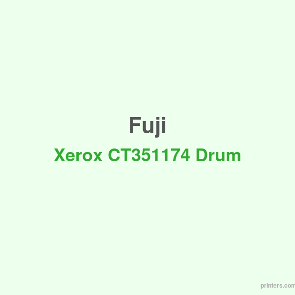 Fuji Xerox CT351174 Drum Cartridge 50K - 香港原裝行貨 Printers.com.hk