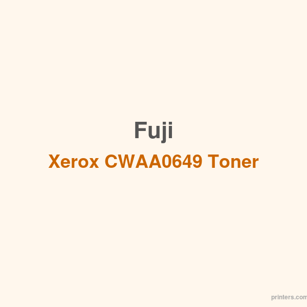 Fuji Xerox CWAA0649 Toner - 香港原裝行貨 Printers.com.hk