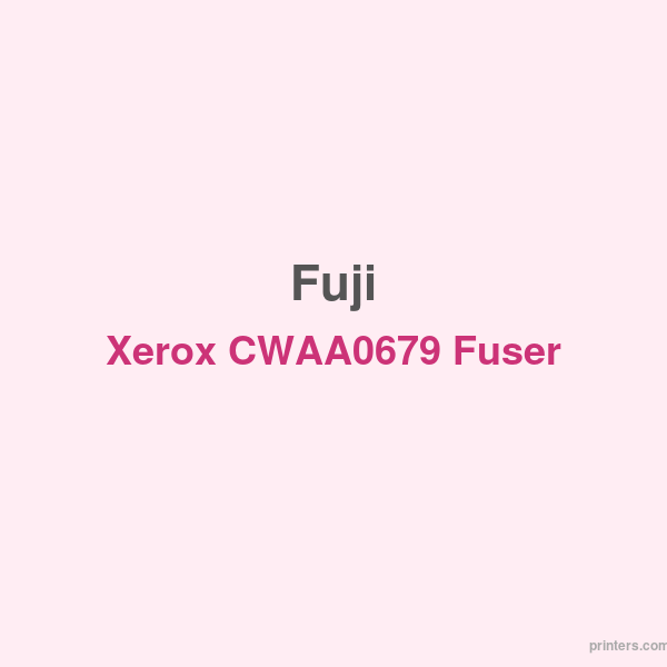 Fuji Xerox CWAA0679 Fuser Unit 220V - 香港原裝行貨 Printers.com.hk