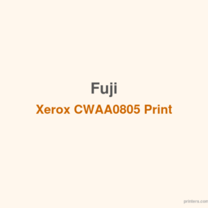 Fuji Xerox CWAA0805 Print Cartridge - 香港原裝行貨 Printers.com.hk