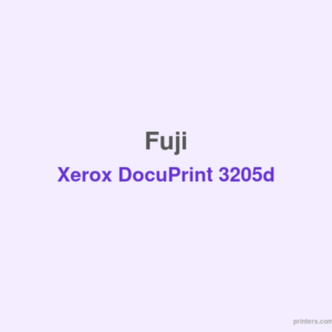 Fuji Xerox DocuPrint 3205d Mono Laser Printer - 香港原裝行貨 Printers.com.hk