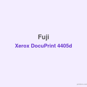 Fuji Xerox DocuPrint 4405d Mono Laser Printer - 香港原裝行貨 Printers.com.hk