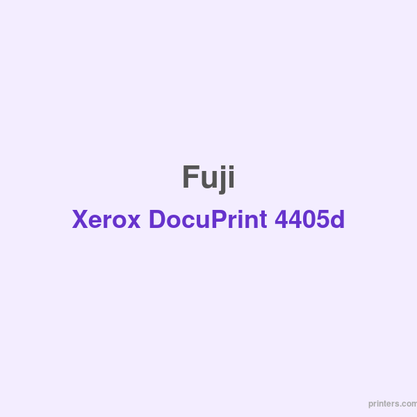 Fuji Xerox DocuPrint 4405d Mono Laser Printer - 香港原裝行貨 Printers.com.hk